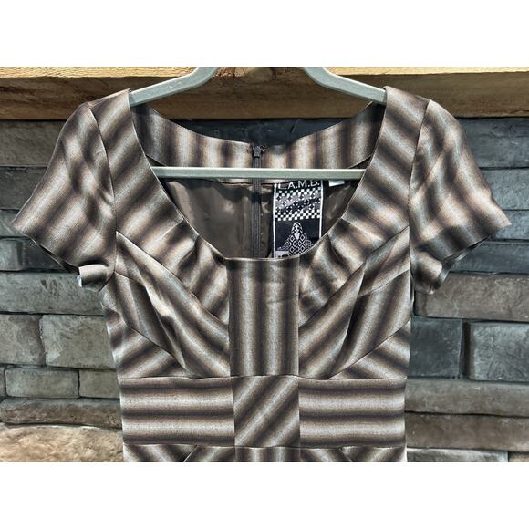 Women’s L.A.M.B. Gwen Stefani Fall 2008 Wool Blend Dress Size 0 *C2 - Picture 4 of 5